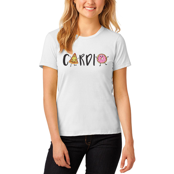Cardio For Pizza & Donuts Women's T-shirt